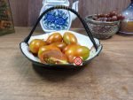 Tumbling Tiger Tomato Elongated Tomatoes