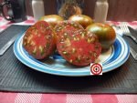 Heirloom Tomato Chocolate Stripes Tomato