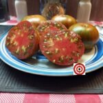 Heirloom Tomato Chocolate Stripes Tomato