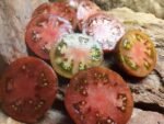 Dark Striped Sweetheart Tomato