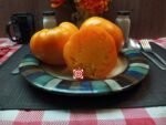Orange Strawberry Oxheart Tomato
