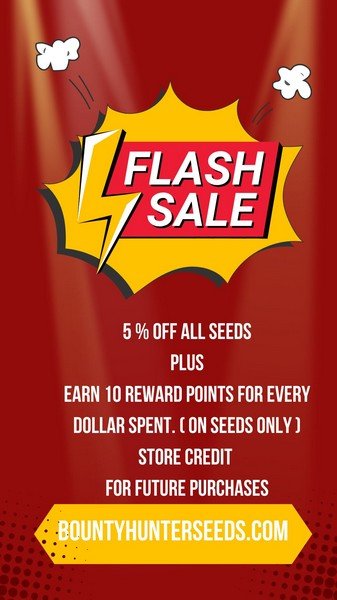 5% off all seeds only