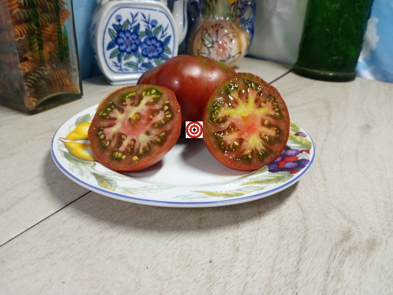 The Best Container Tomatoes Dwarf Tasmanian Chocolate Tomato Seeds For Sale Here.