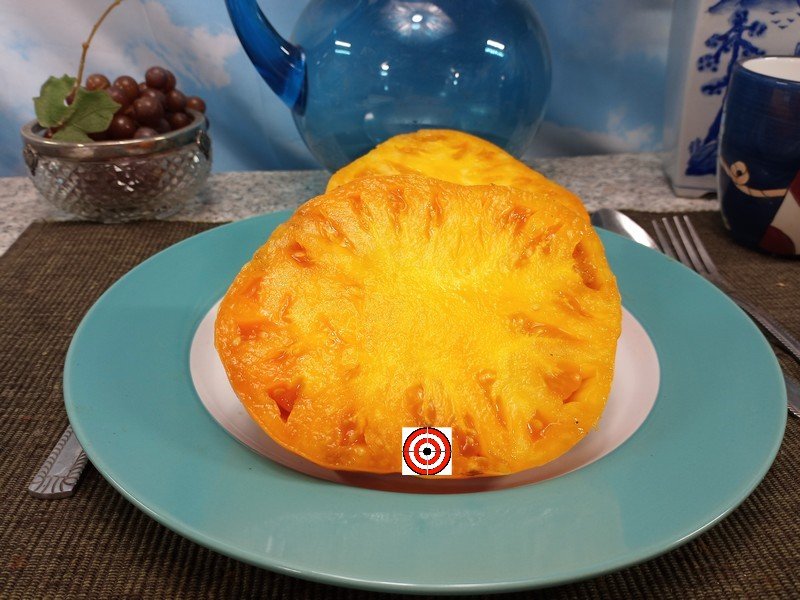 The Best Sandwich Tomato Homer Fikes Yellow Oxheart Tomato Seeds Available Here.